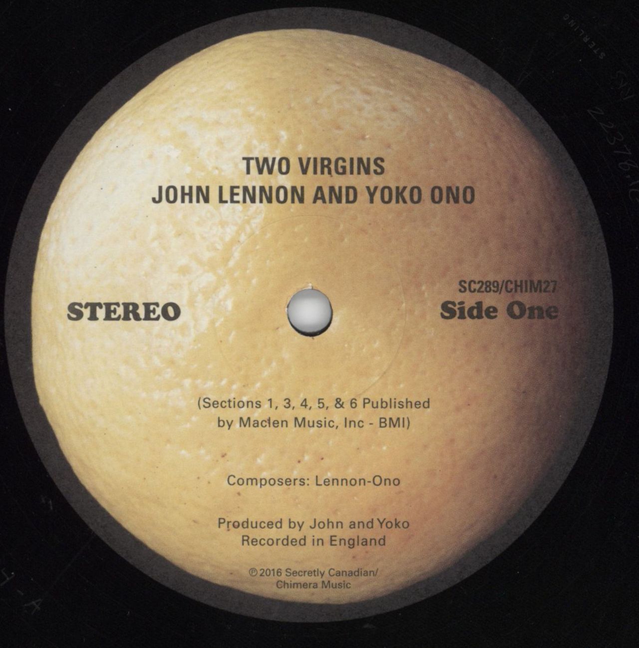 John LENNON And Yoko☆Two Virgins UK Apple Stereo オリジナル ...