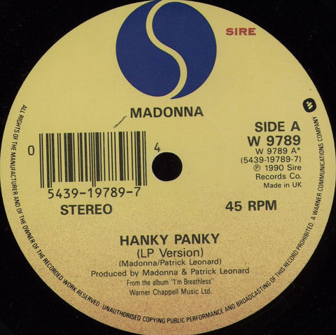 Madonna Everybody - Sire (R) - EX US 12 vinyl — RareVinyl.com