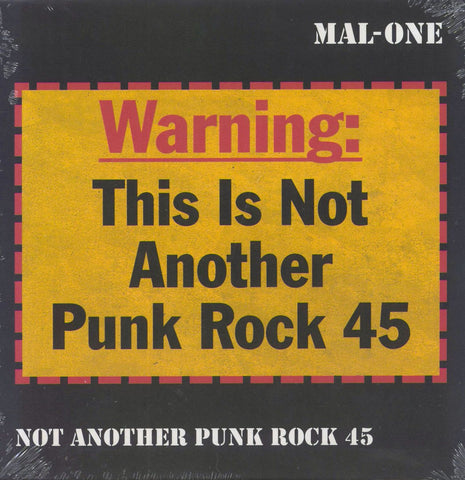 MAL-ONE Punk Rock Is Back! UK Vinyl LP — RareVinyl.com