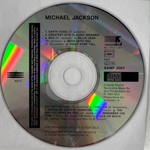 Michael Jackson Bad 12 Single