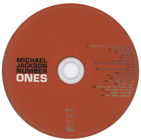 Michael Jackson: Number Ones Japanese CD at Rubber Duckee Music –  Rubber-Duckee