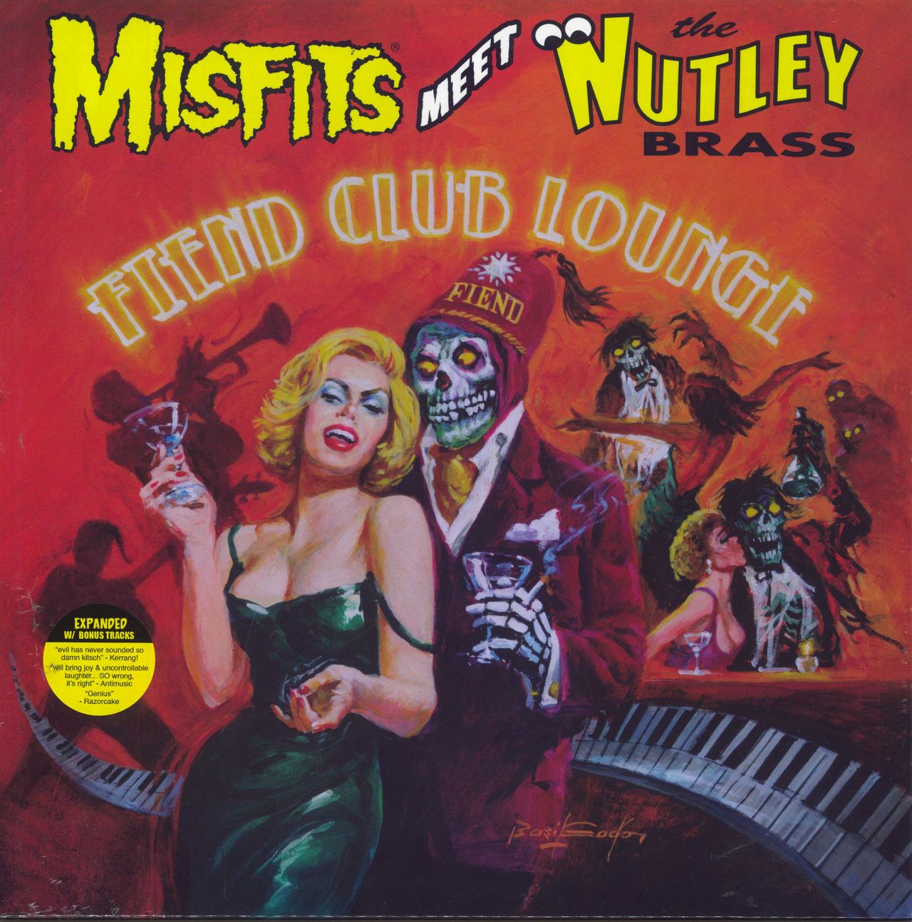 Misfits Fiend Club Lounge - Sealed UK Vinyl LP — 