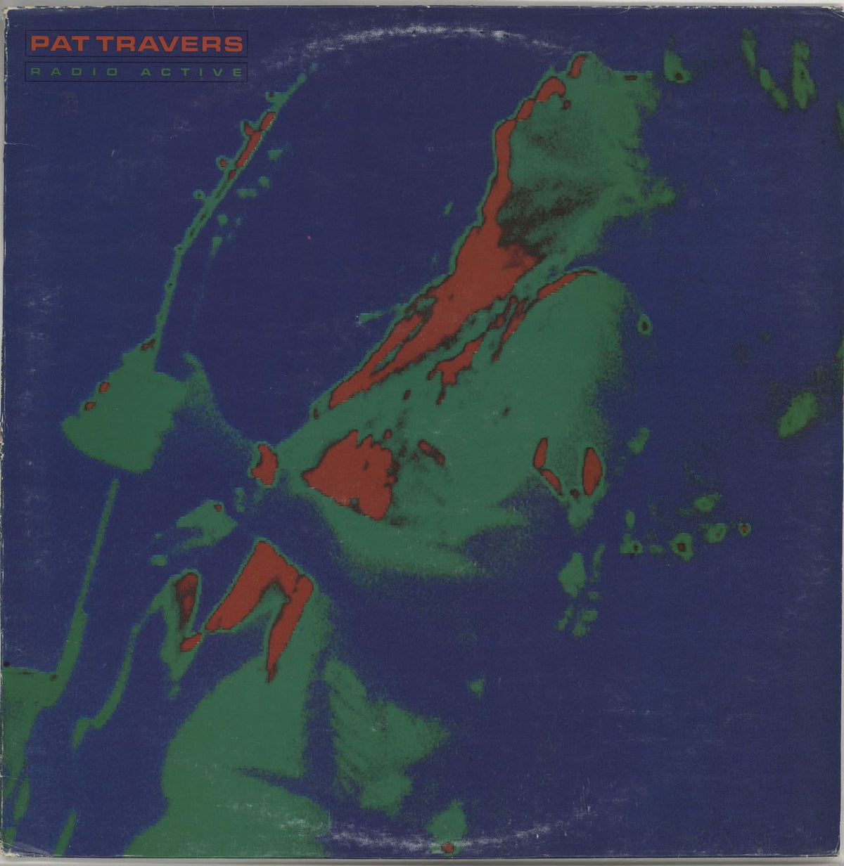 Pat Travers Radio Active Australian Vinyl LP — 