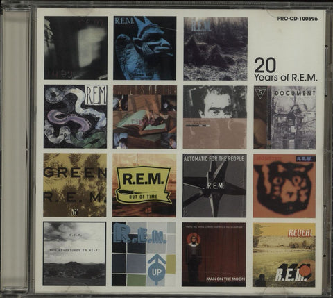 REM 20 Years Of REM US Promo CD album — RareVinyl.com