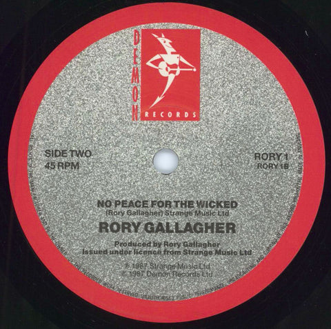 Rory Gallagher Music Catalogue of Rare & Vintage Vinyl Records, 7