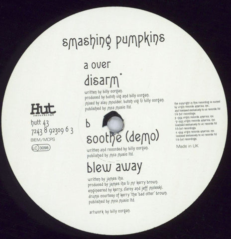 Smashing Pumpkins 1979 Mixes - Promo Stickered UK Promo 12 vinyl —  RareVinyl.com