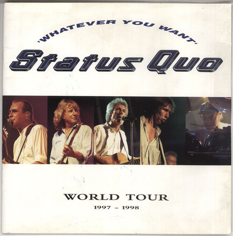 Status Quo Music Catalogue Rare & Vintage Vinyl Records, 7", Vinyl LPs, CD albums, CD singles & Status Quo Memorabilia — RareVinyl.com