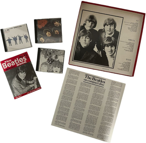 The Beatles Help / Rubber Soul / Revolver UK Cd album box set