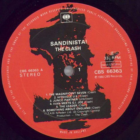 The Clash New, Cheap & Rare Vinyl Records, CDs, LP Albums 