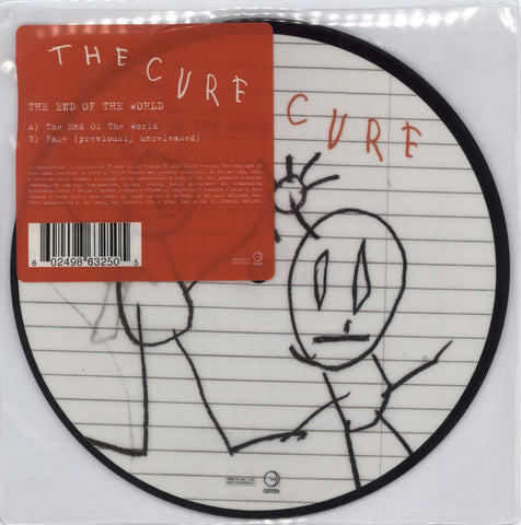 THE CURE The top ULTRA RARE SPANISH LP VINYL 1984 MADE IN SPAIN INNER  SLEEVE