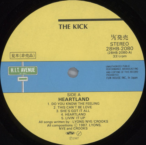 The Kick (70S Rock) New, Cheap & Rare Vinyl Records, CDs, 7, 12, LP Albums  & Memorabilia — RareVinyl.com