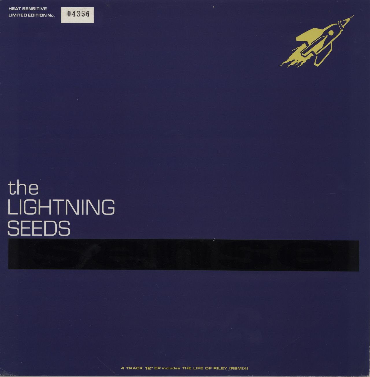 The Lightning Seeds Sense - Heat Sensitive Picture Sleeve UK 12