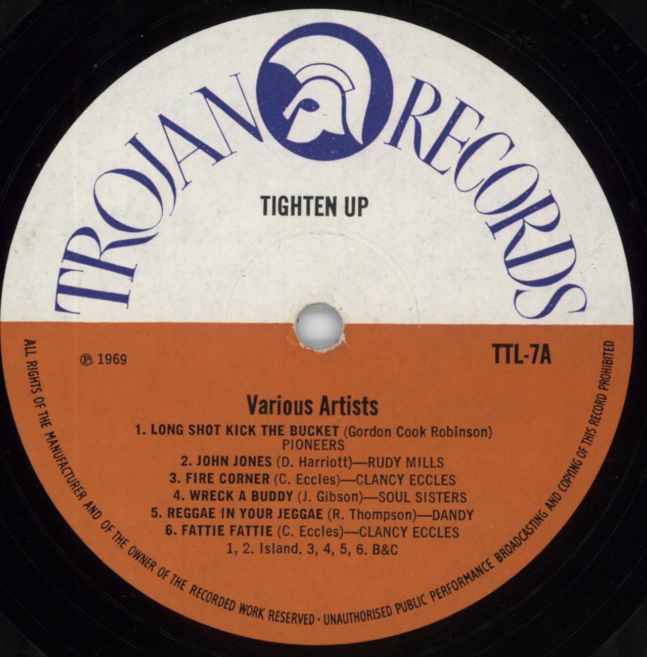 Various-Reggae & Ska Tighten Up Volume 2 - WOS UK Vinyl LP — RareVinyl.com