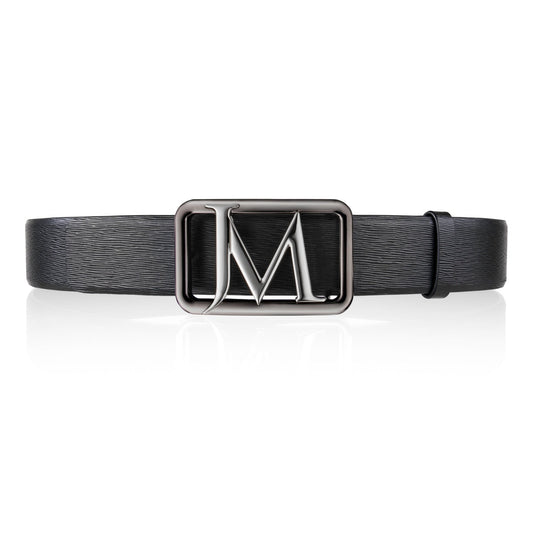 Mcm Belt with Logo Men's Black | Vitkac