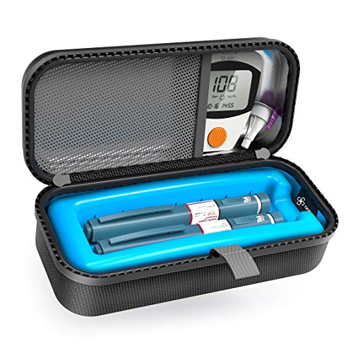 iGuerburn 8-Slot Diabetic Insulin Vial Storage for Fridge 10ML Injection Vial  Holder Case - Meeting Your
