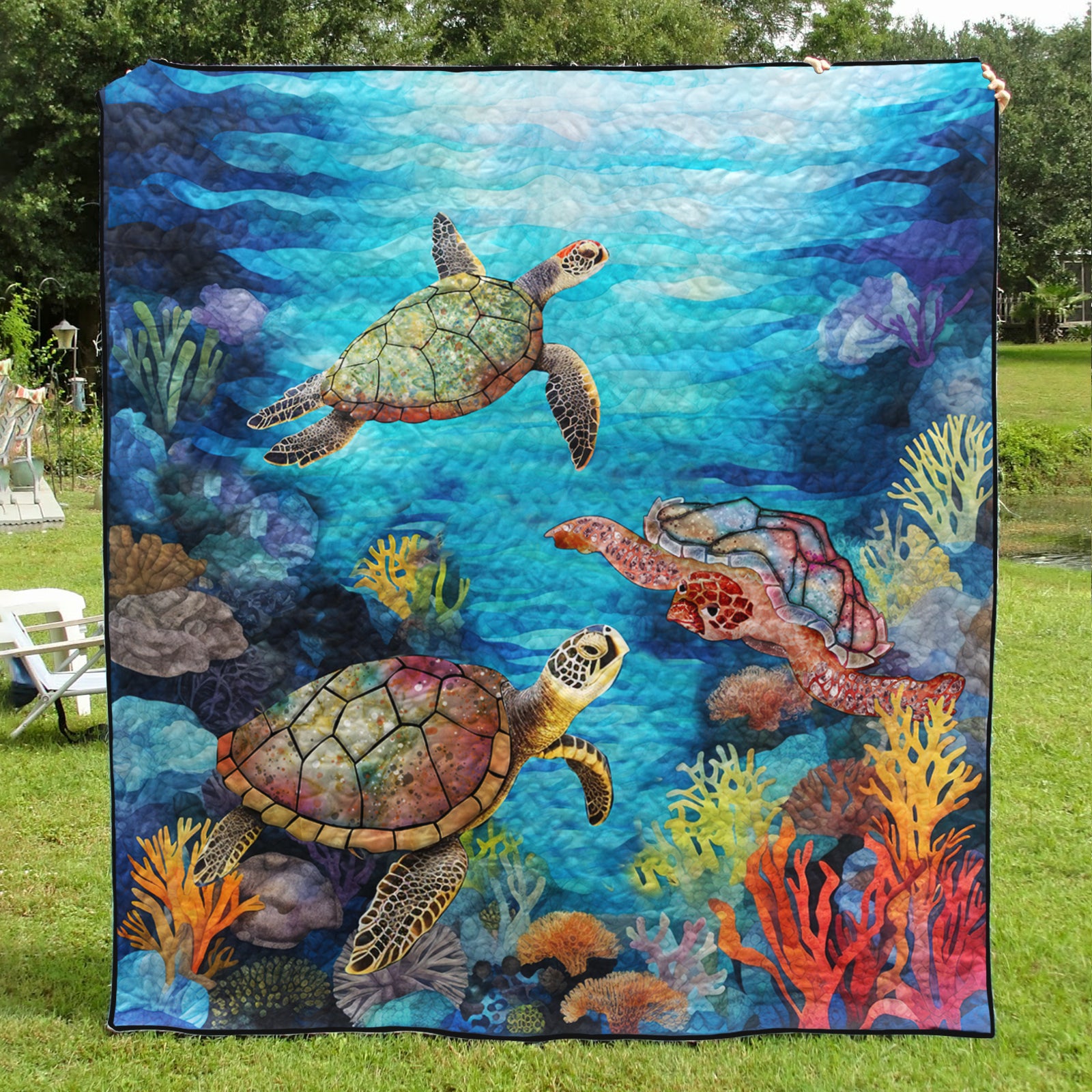 Look at this mesmerizing Turtle-in-the-Sand 🐢 kinetic art canvas from