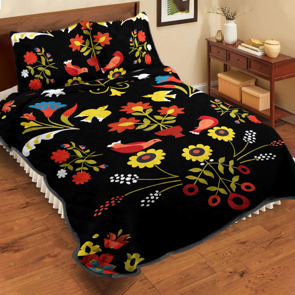 Folk Art CLM1510012B Quilt Bed Set