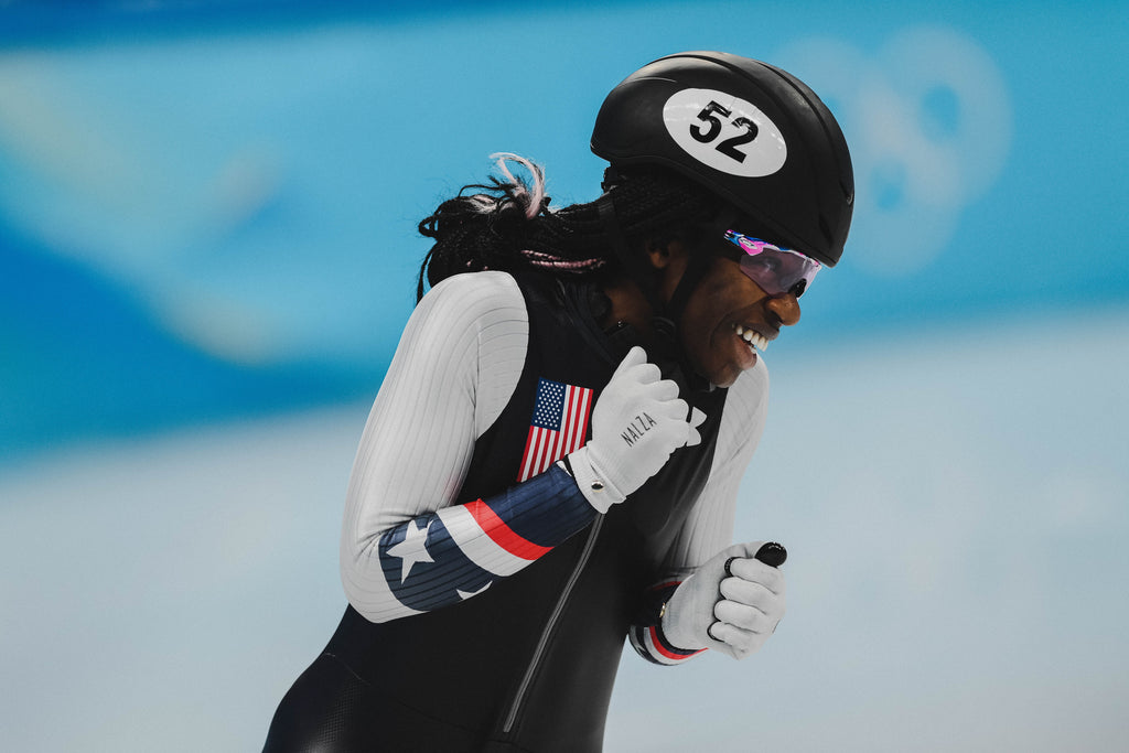 Maame Biney Beijing 2022 Olympics Speed Skating