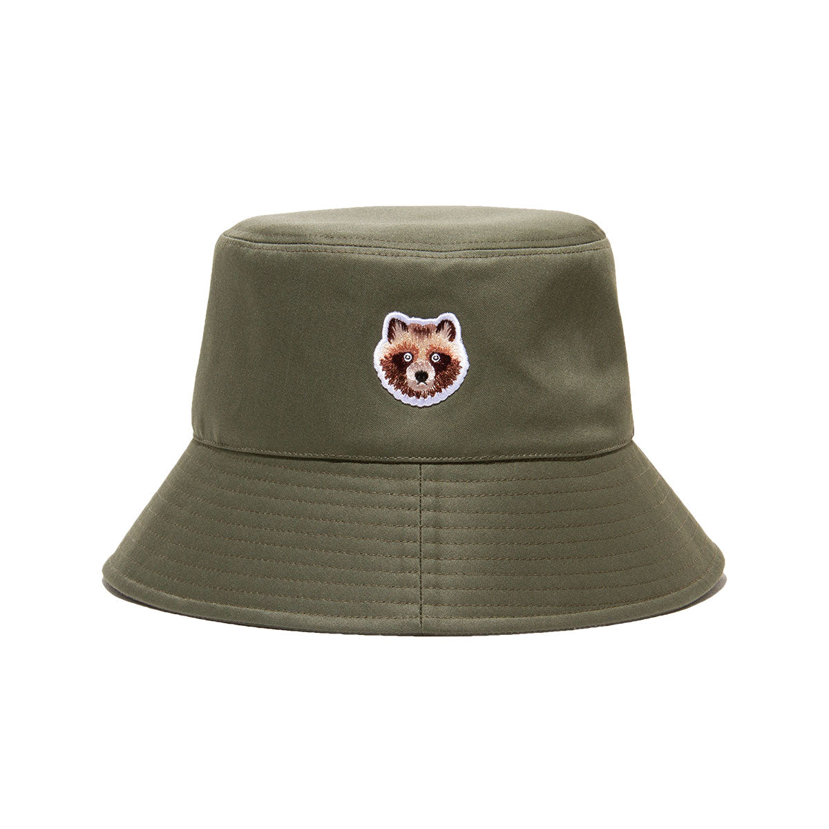 TANUKI Wappen Bucket Hat - Olive – TANUKI STUDIO