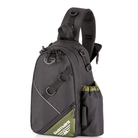 Ghosthorn Fishing Backpack Tackle Sling Bag - Fishing Backpack