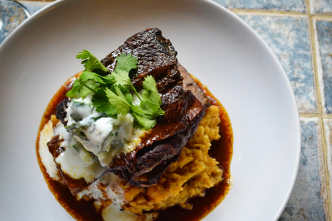 Curried short ribs 