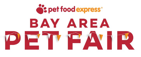 Bay Area Pet Fair Logo for Pet Food Express Cat and Dog Festival