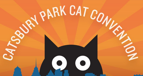 catsbury park cat convention logo festival