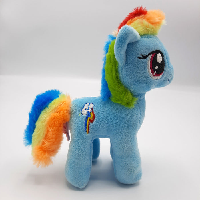 tv verzekering Margaret Mitchell My Little Pony - Rainbow Dash knuffel (16cm) | Toytraders.nl