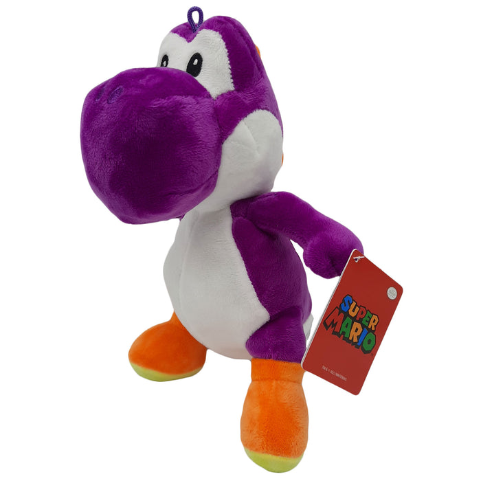 Aanklager Guinness Verenigen Yoshi Paars - Super Mario Knuffel - 28 cm | Toytraders.nl