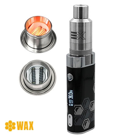 HoneyStick 3-in-1 Redline Kit the best of the Sub Ohm classic vape kit with  attachments for your wax, concentrates, dabs, and vape oils