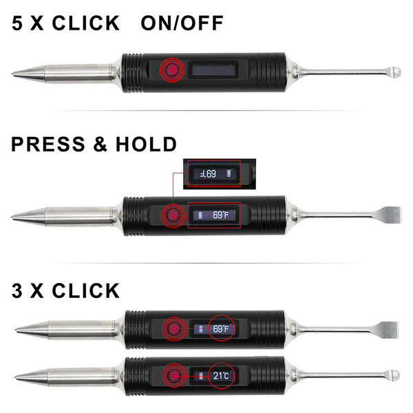 How to operate the Dab Temp