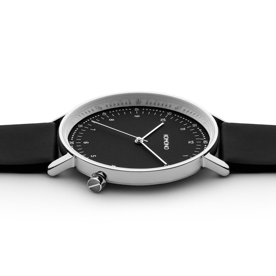 Lewis | Black Suede – The Watch Library