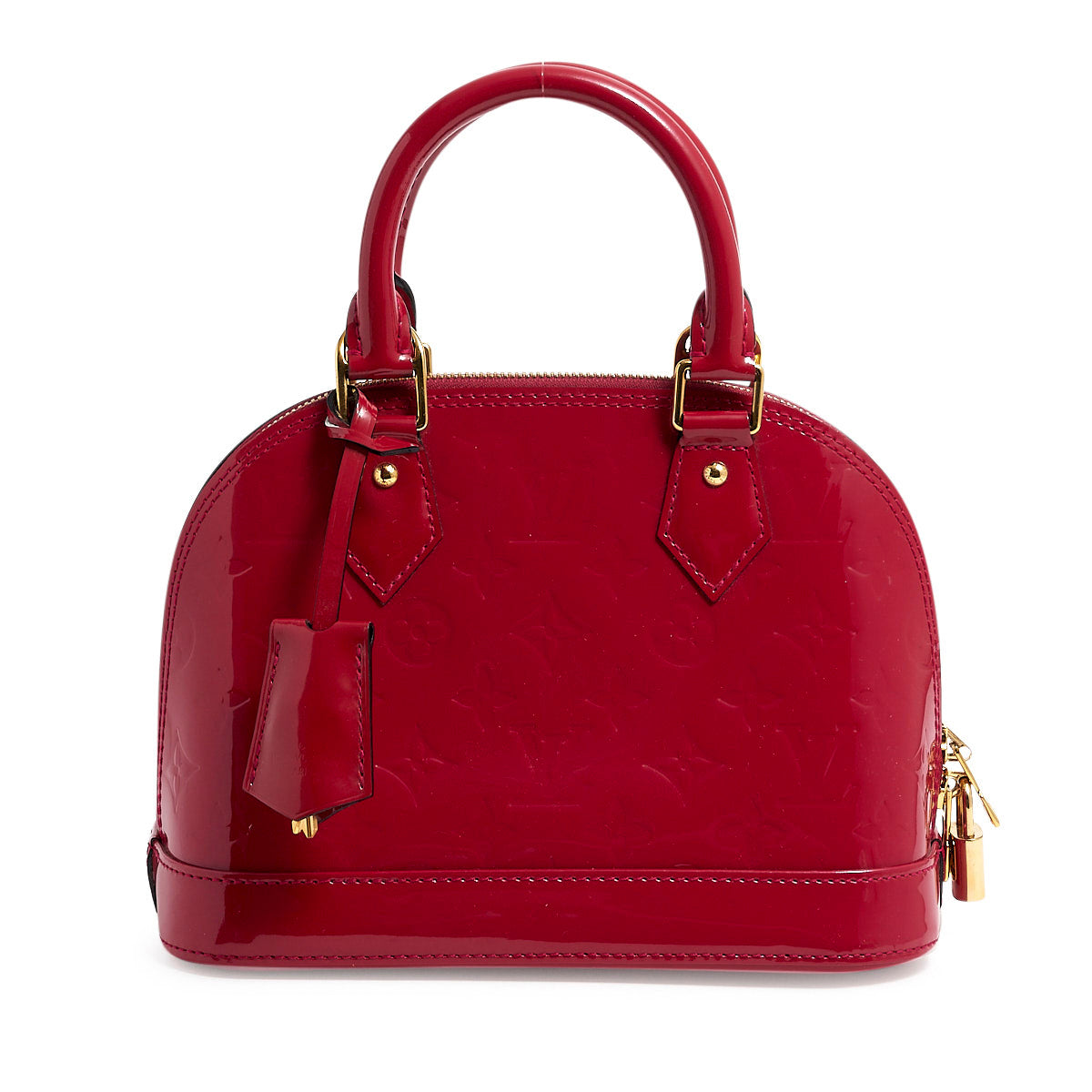 Louis Vuitton, Bags, Authentic Louis Vuitton Red Alma Bb