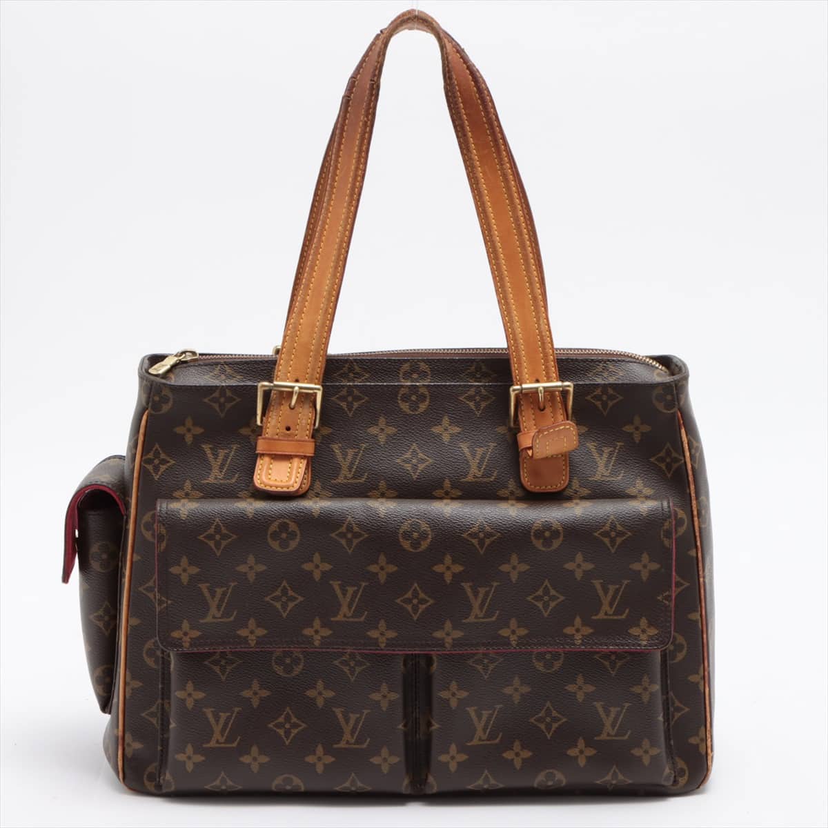 LOUIS VUITTON Batignolles Vertical M51153 Monogram Canvas Brown Ladies Tote  Bag