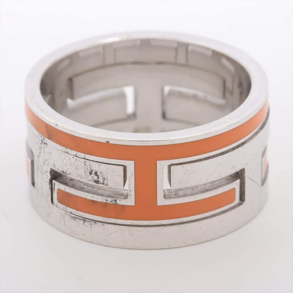 Hermes Move Ash Ring 52 925 7.5g Orange - Allu USA