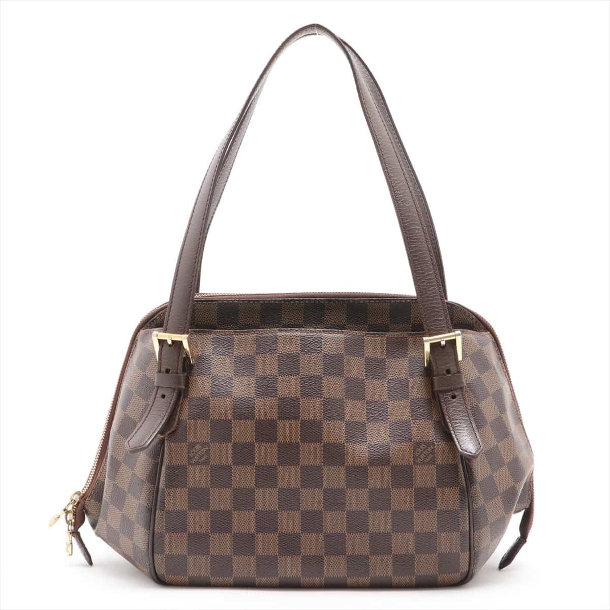 LOUIS VUITTON Damier Azur Saleya MM Shoulder Handbag - Final Call