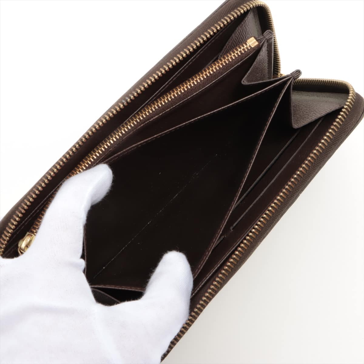 Louis Vuitton Damier Zippy Wallet N60015