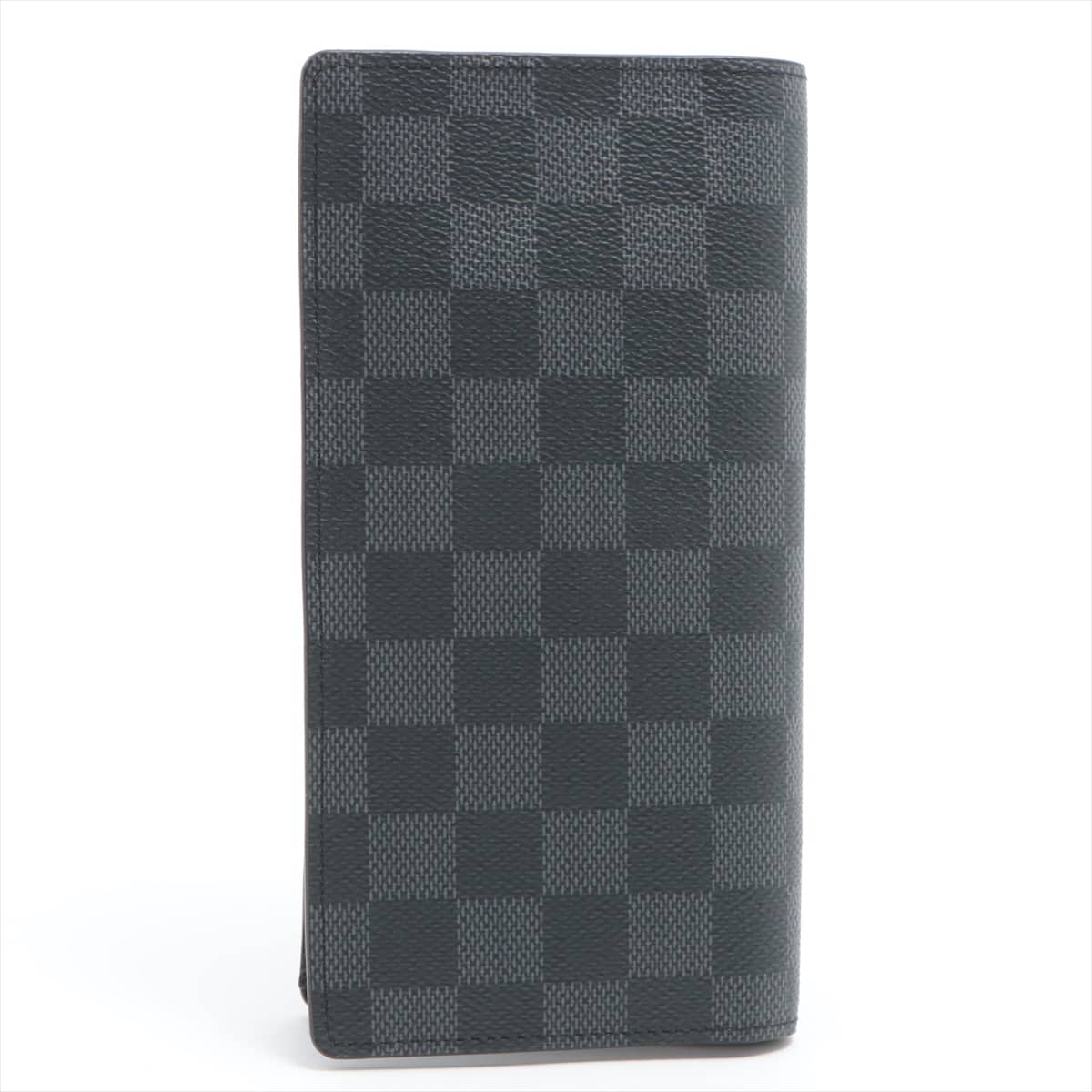 Authentic Louis Vuitton Wallet Damier Graphite Portefeuille