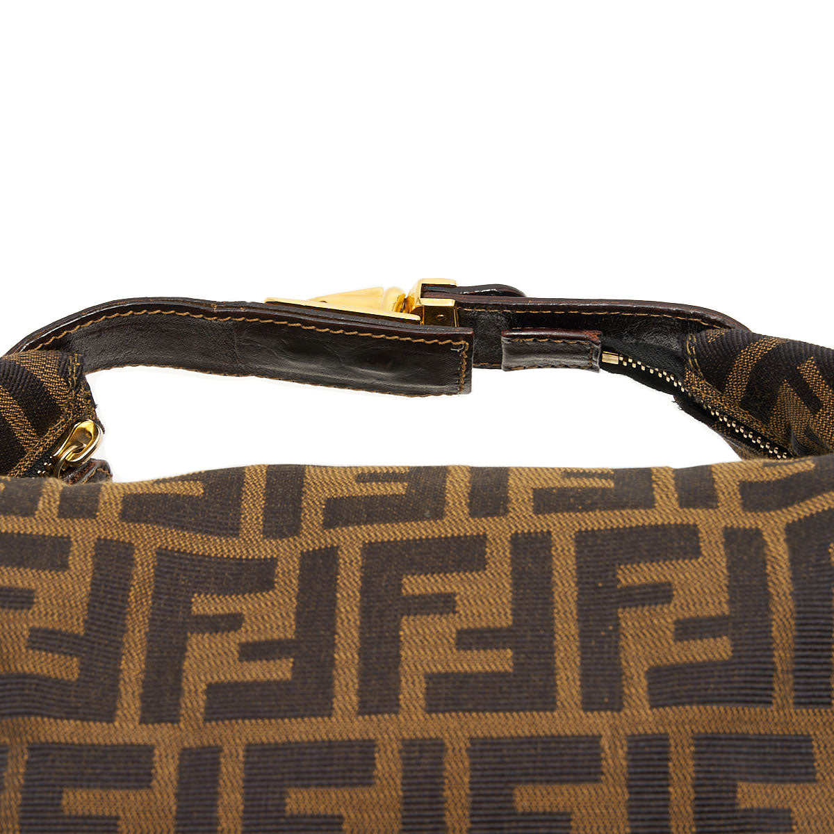 fendi zucca top handle bag