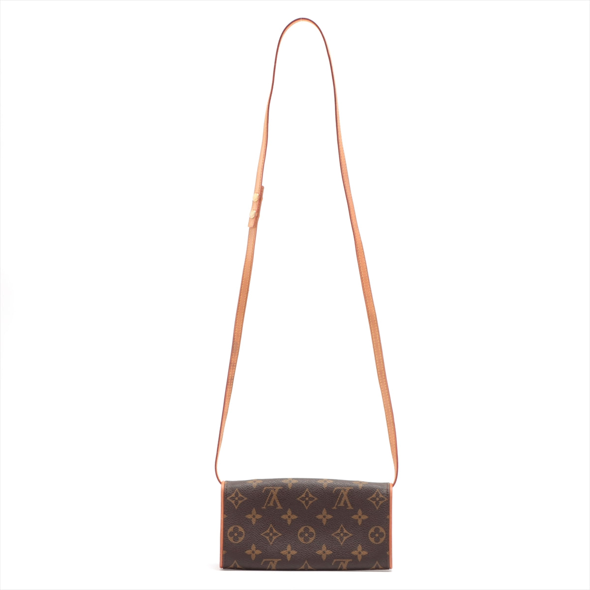 Louis Vuitton 2000 Pre-owned Pochette Twin PM Crossbody Bag - Brown