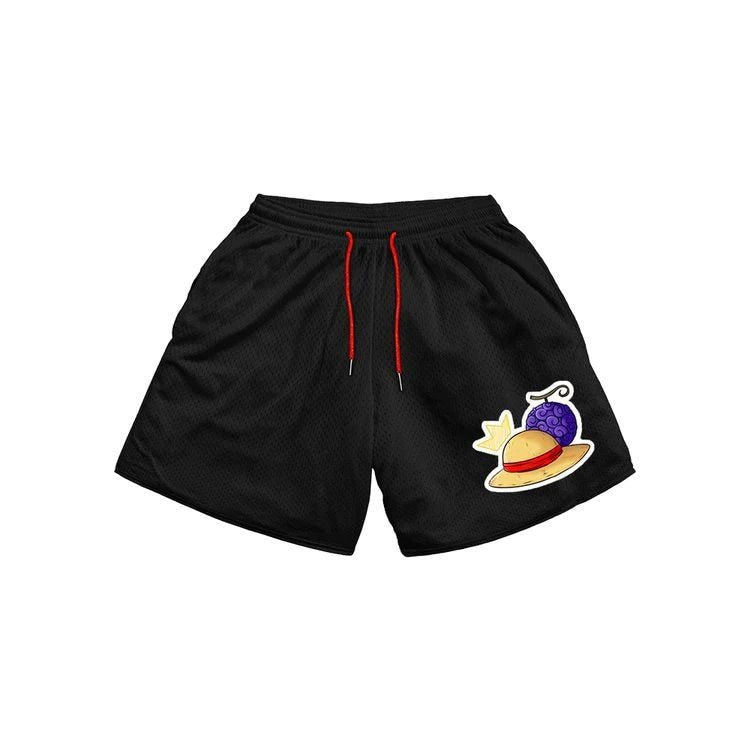 Luffy Gym Shorts - Hollow Hearts