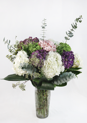 Image of Hydrangea flower bouquet price tag $29.99