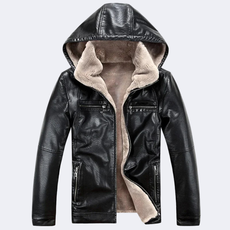 Insulated Men's Hooded Jacket