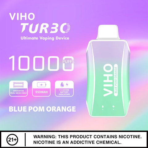 Blue Pom Orange VIHO Flavor - Vaperdudes