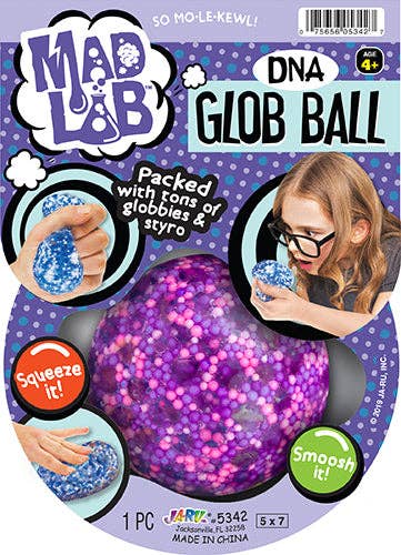 Mad Lab Glob Ball: Orange – Sensory Gems