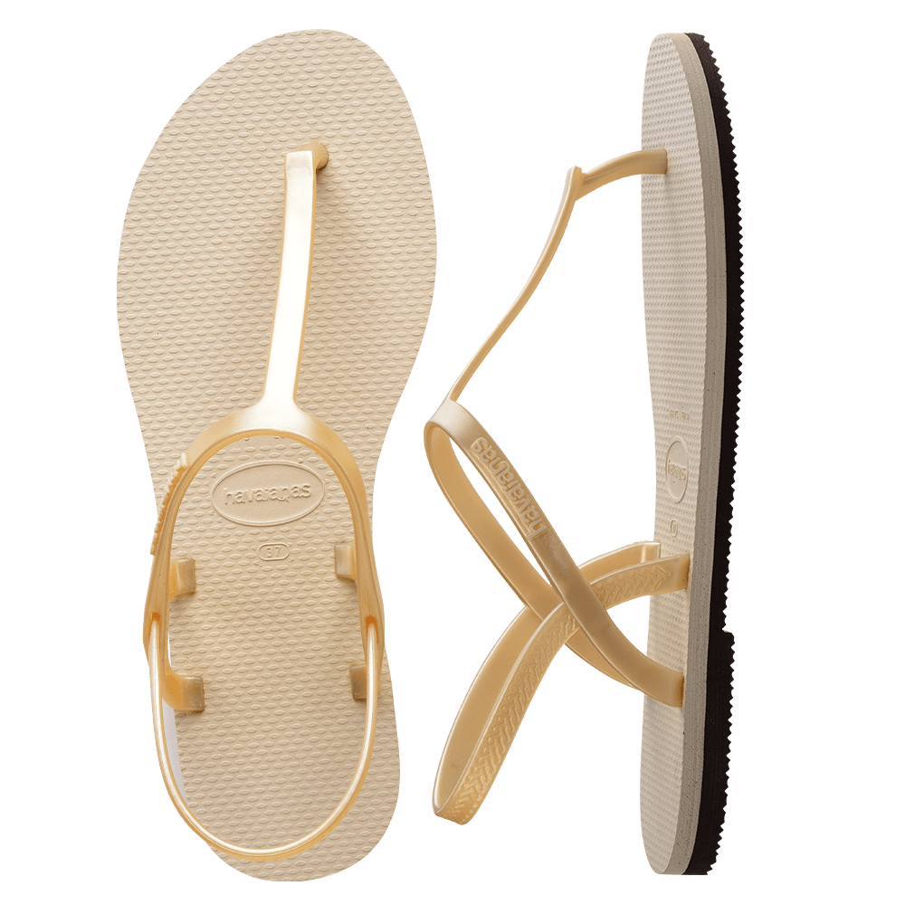 You Paraty Sandals Metallic Beige – Havaianas Australia