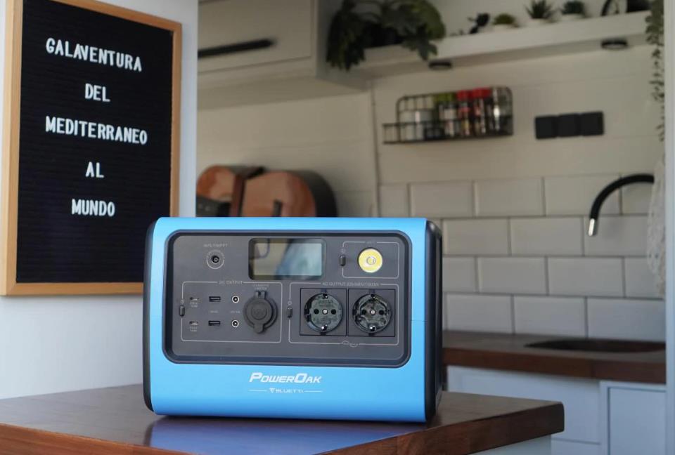 get power with bluetti ac50s solar generator