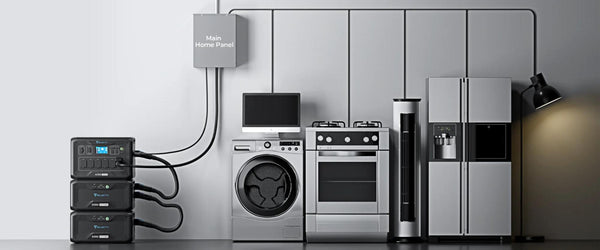 bluetti ac500 powering home appliances