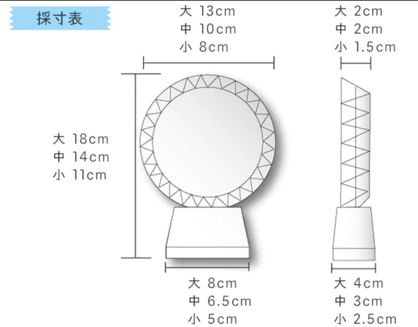 採寸表