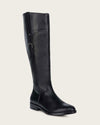 Riding style black stingray boot